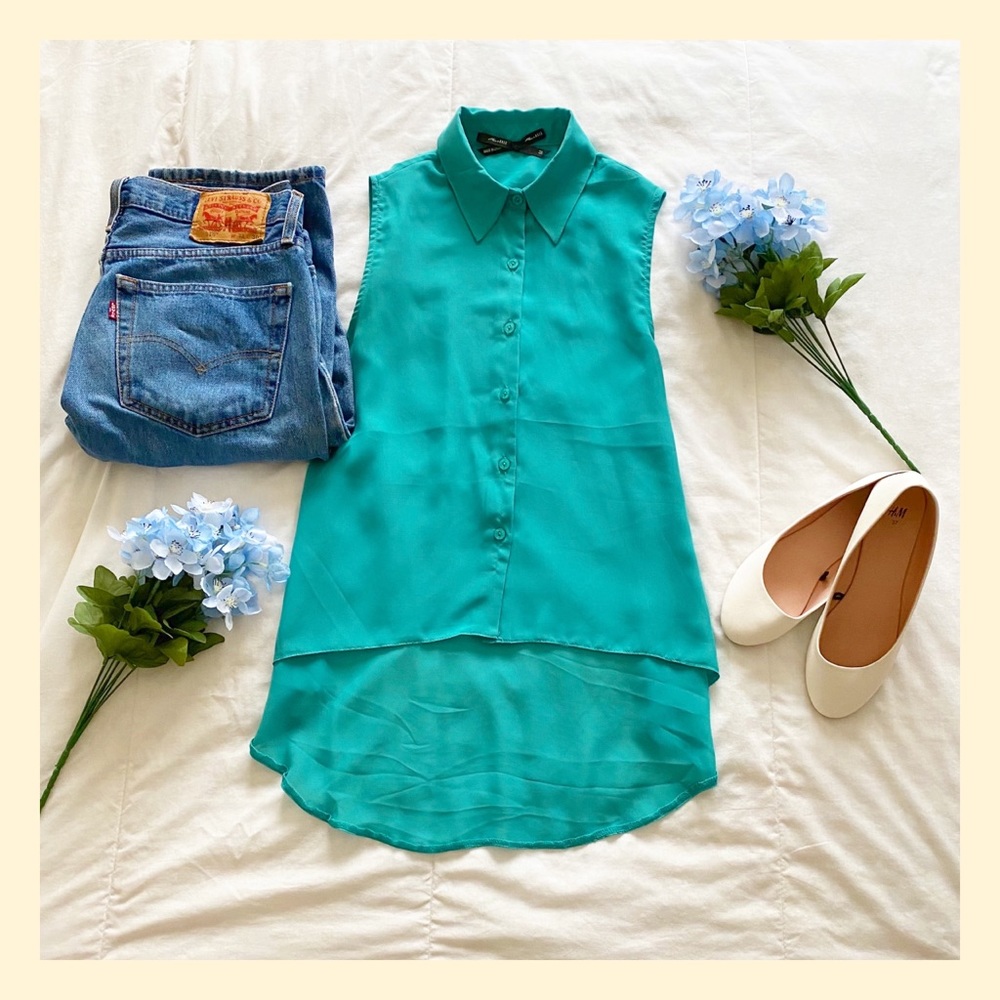 🍃Sleeveless Summer Top 🌊